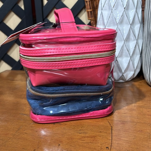 NWT Juicy Couture Women's Four Cosmetic Skincare Toiletry Jewelry Nested Bag - Picture 5 of 9